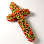 Classic Cross - Orange and Green